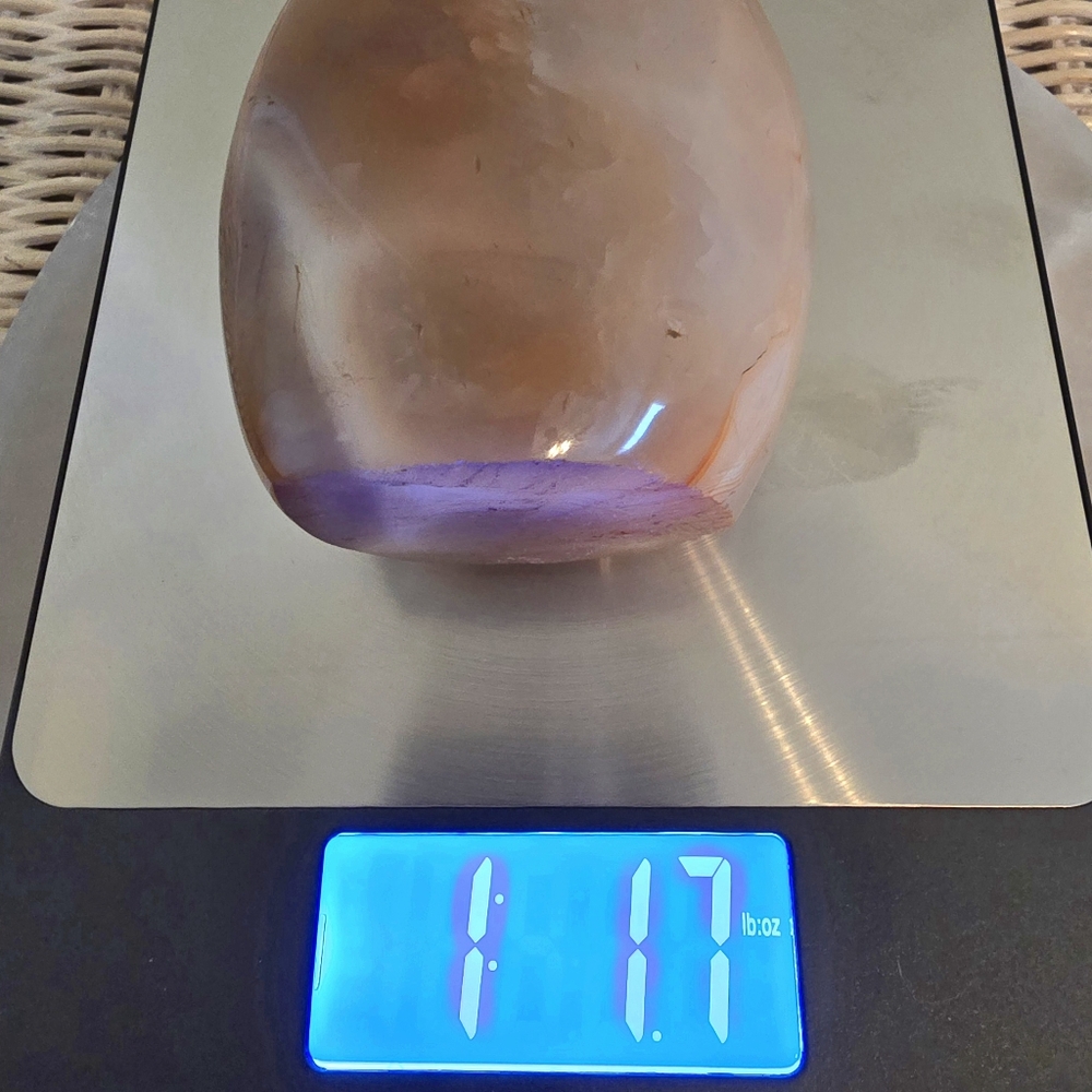 Carnelian Stone (Un-heated) Free-Form 1.1 Lbs 3.6 Inches - Picture 6 of 6